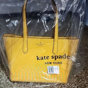 Kate spade new york yellow tote